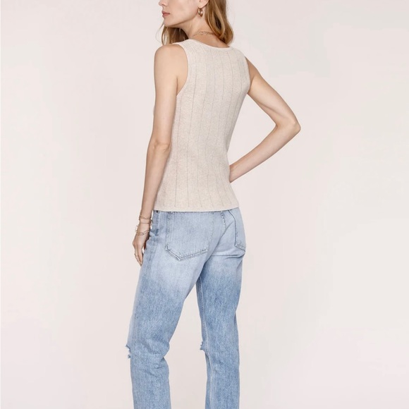 Heartloom - Lynn Tank - Oat - Size Medium - Picture 2 of 4